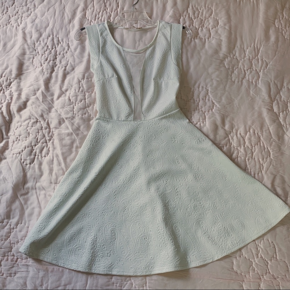 White dress